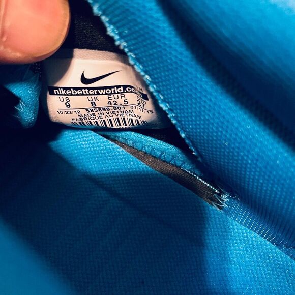 NIKE ROSHE RUN ROSHERUN MID QS PARIS CITY PACK ANTHRACITE BLACK BLUE HERO DS 9 - Picture 8 of 8